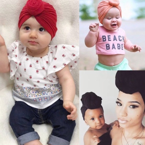 Other - Twist Style Head Bonnet for Mom & Baby, Various
